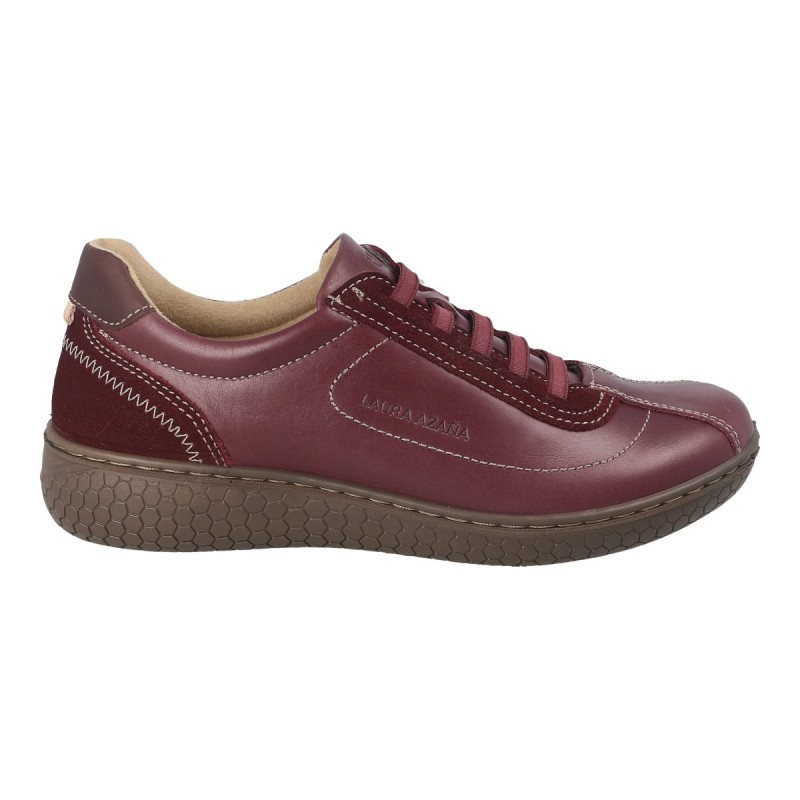 ZAPATO ELASTICOS BURDEOS