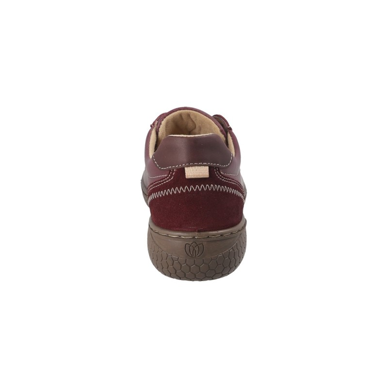 ZAPATO ELASTICOS BURDEOS