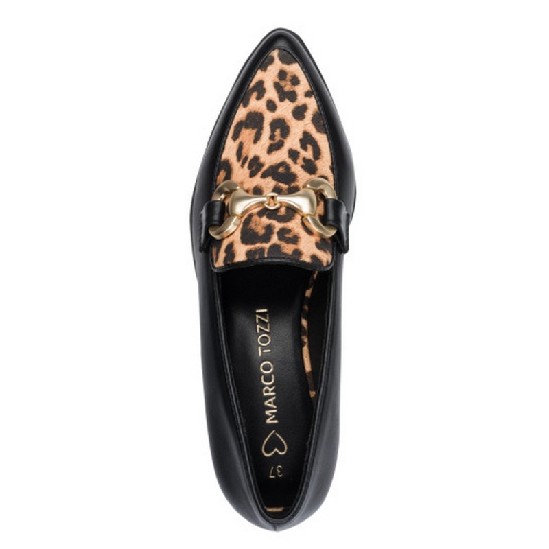 MOCASIN BLACK/LEO