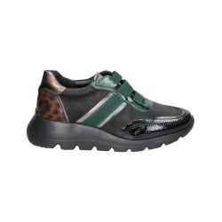 CASUAL ELASTICOS COMBI LEO NEGRO/VERDE