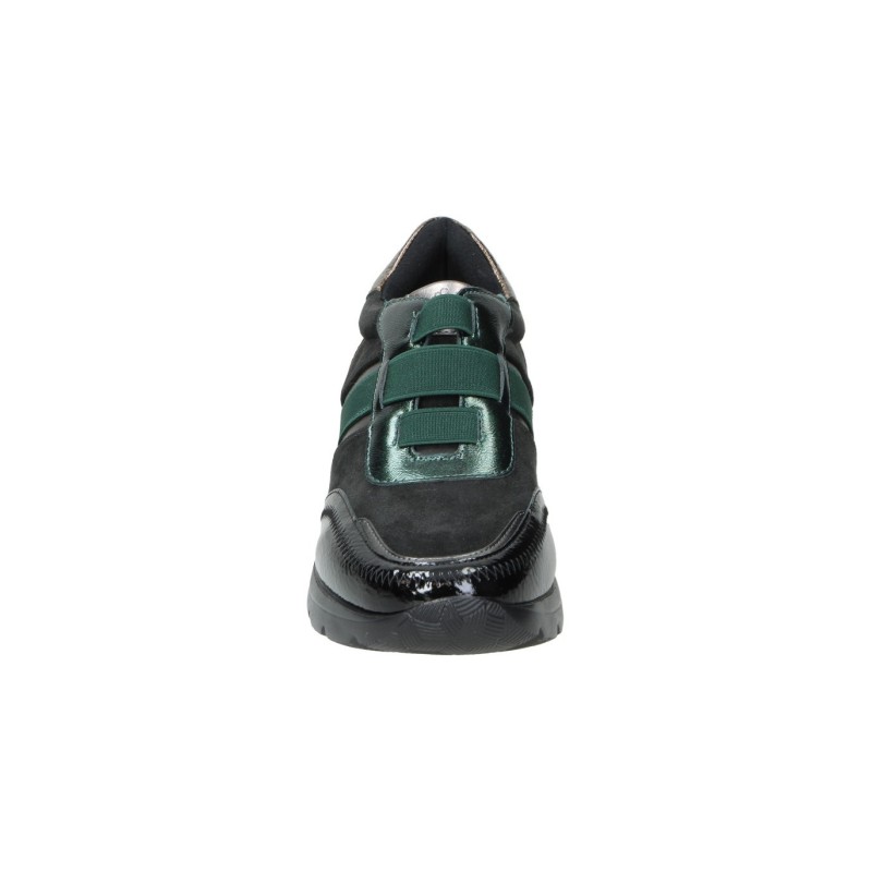 CASUAL ELASTICOS COMBI LEO NEGRO/VERDE