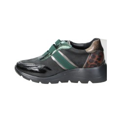 CASUAL ELASTICOS COMBI LEO NEGRO/VERDE