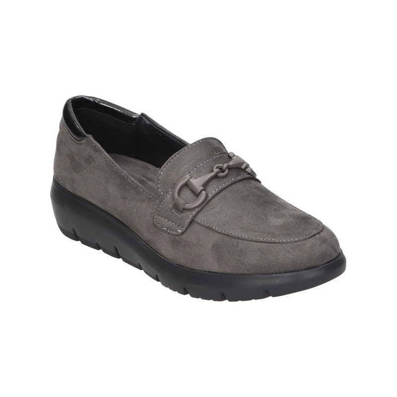 MOCASIN CONFORT ADORNO CADENA TAUPE