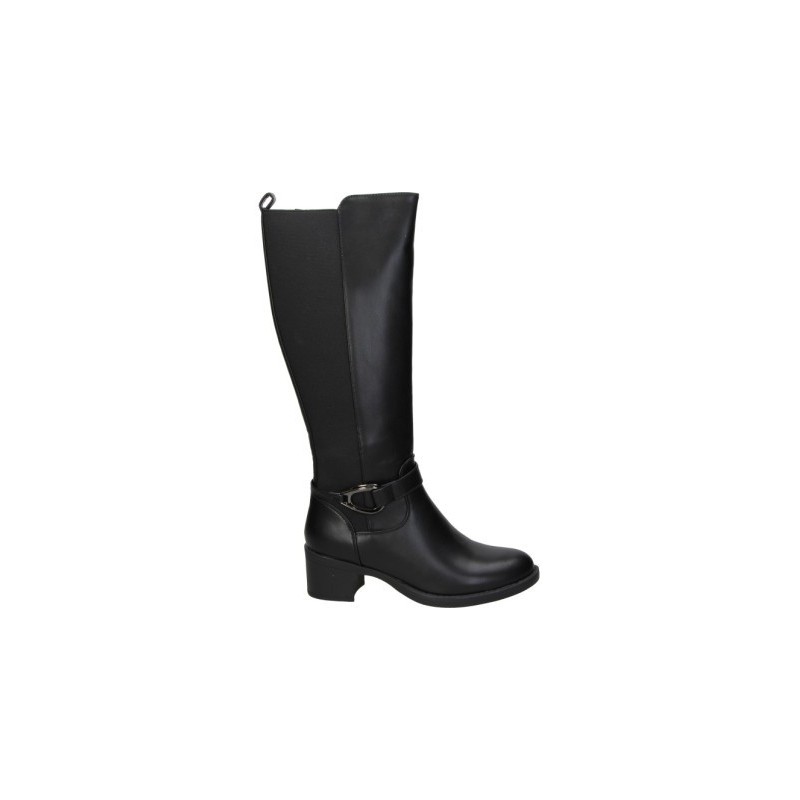 BOTA ELASTICO CORREA TOBILLO NEGRO BOTA ELASTICO CORREA TOBILLO NEGRO