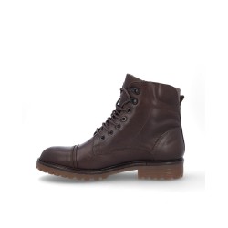 BOTIN PIEL CORDON MARRON