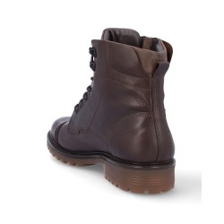 BOTIN PIEL CORDON MARRON