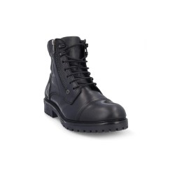 BOTIN PIEL CORDON NEGRO