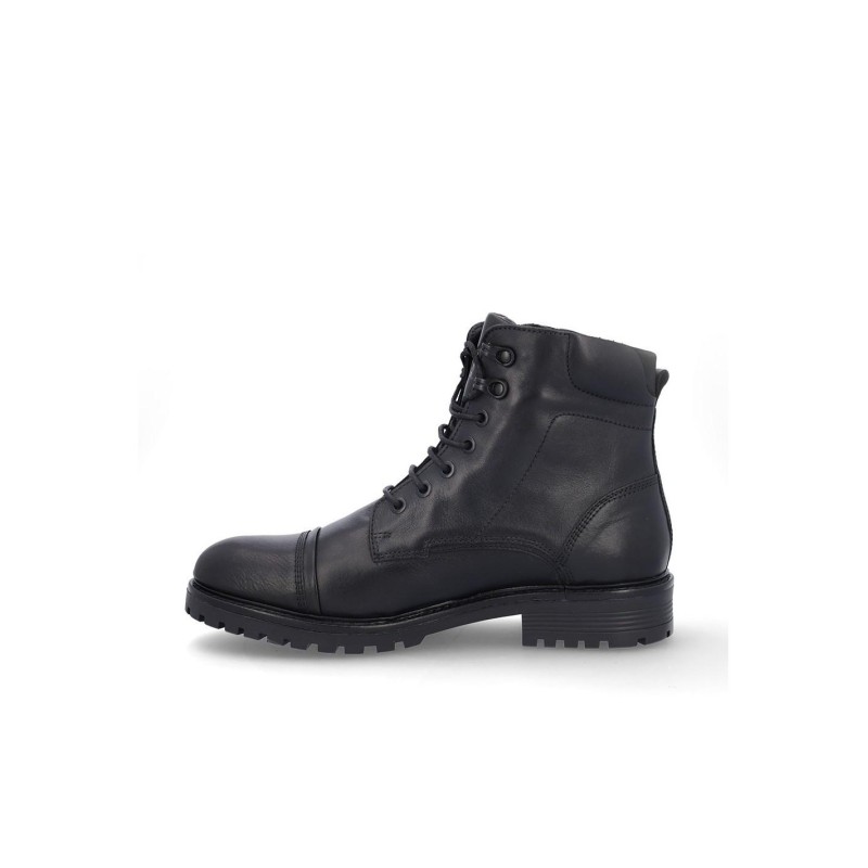 BOTIN PIEL CORDON NEGRO