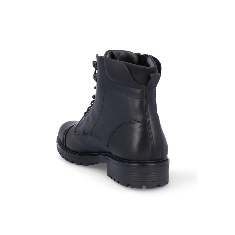 BOTIN PIEL CORDON NEGRO