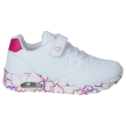 DEPORTIVO ELASTICO Y VELCRO WHITE