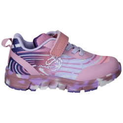 DEPORTIVO ELASTICO Y VELCRO PINK