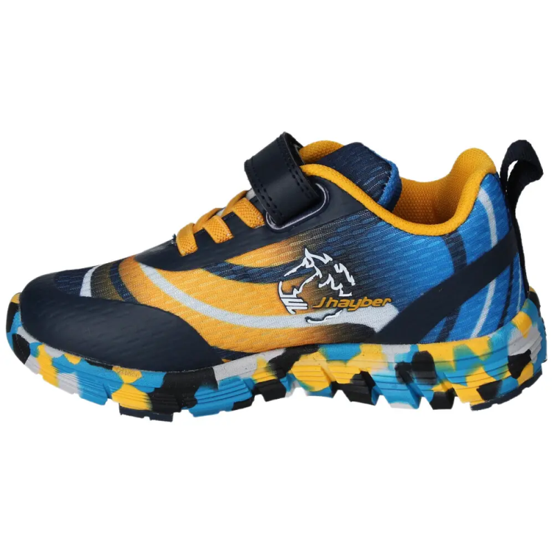 DEPORTIVO ELASTICO Y VELCRO NAVY