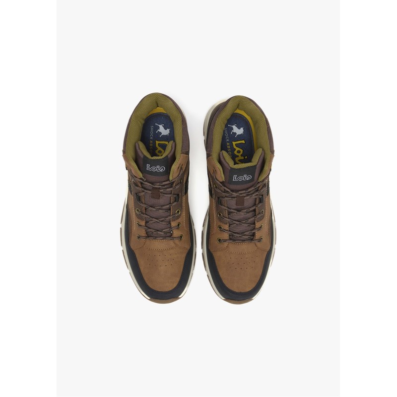 BOTIN CORDONES MARRON
