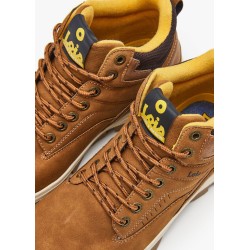 BOTIN CORDONES CAMEL