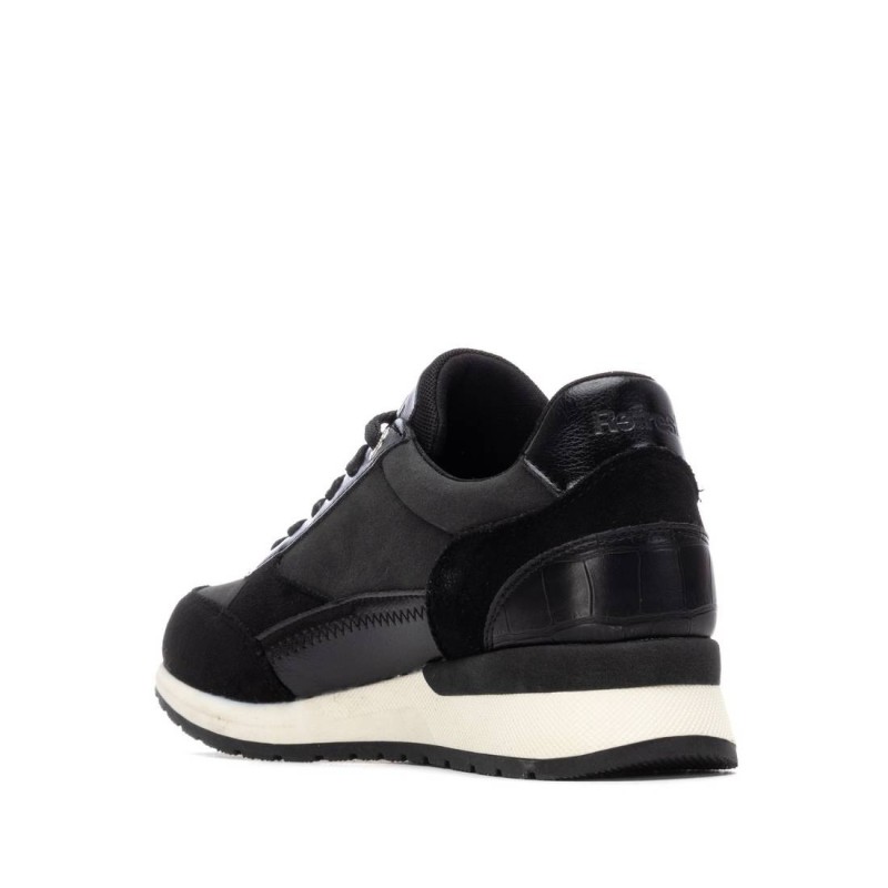 DEPORTIVO CASUAL COMBINADO NEGRO
