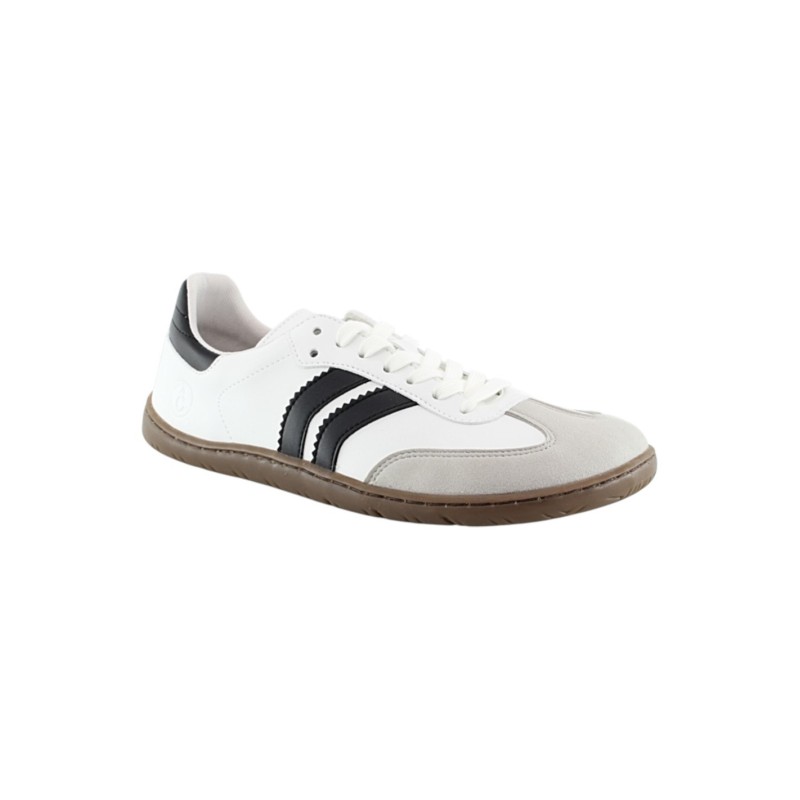 Zapatillas barefoot Coqueflex Samba Blanco-Negro