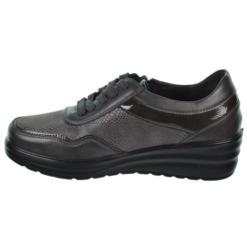 CONFORT CUÑA ELASTICOS CREMALLERA NEGRO