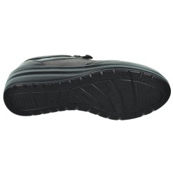 CONFORT CUÑA ELASTICOS CREMALLERA NEGRO