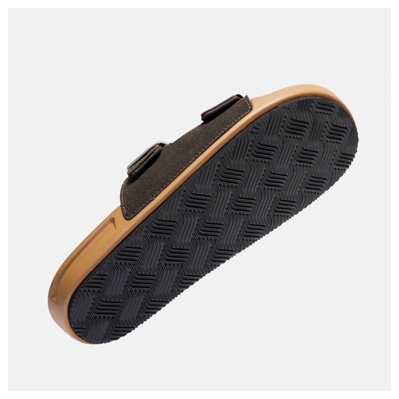 SANDALIA BIO DOS HEBILLAS MARRON