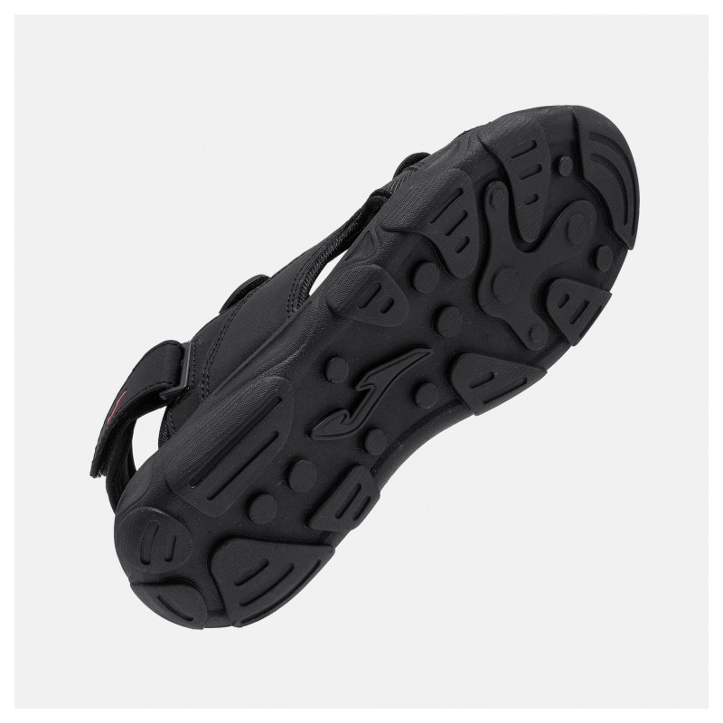 SANDALIA DOS VELCROS NEGRO