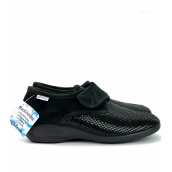 ZAPATILLA VELCRO, SERPIENTE BIOMEDIC NEGRO