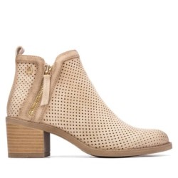 BOTIN CALADO ANTELINA  BEIGE