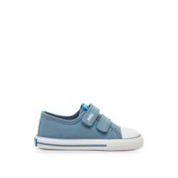 SNEAKERS DOS VELCROS BAREFOOT AZUL CLARO