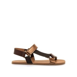 SANDALIA BAREFOOT BRONCE/MOKA