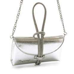 CARTERA FIESTA PLATA