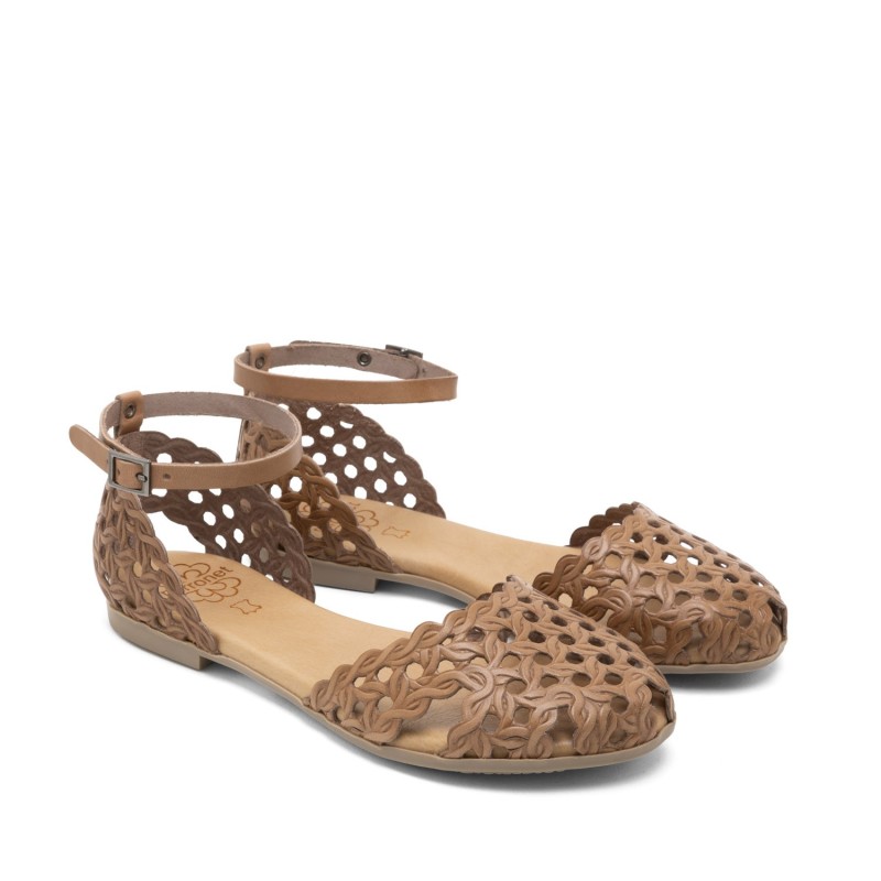 PALA Y TALON CALADA TAUPE