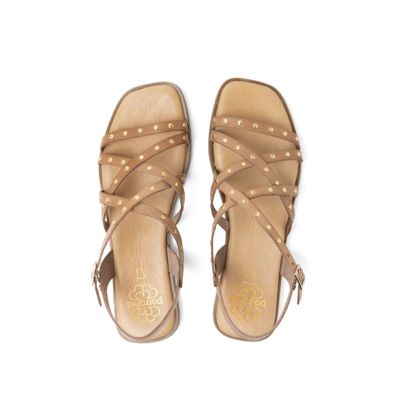 ROMANA TIRAS REMACHES TAUPE