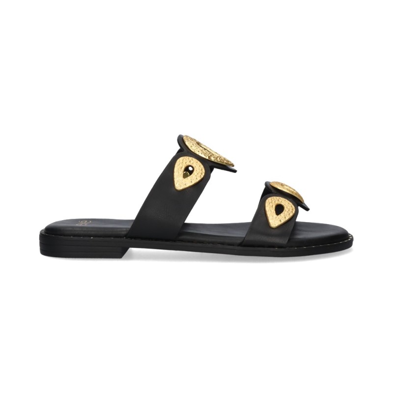 SANDALIA DOS BANDAS BLACK