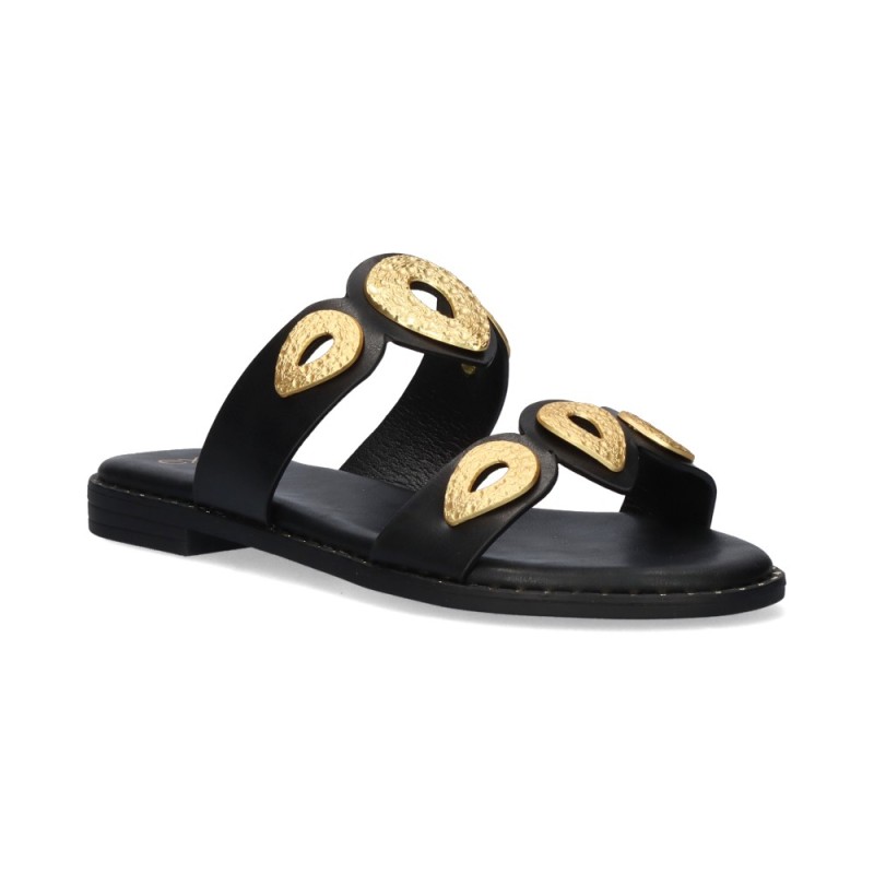 SANDALIA DOS BANDAS BLACK