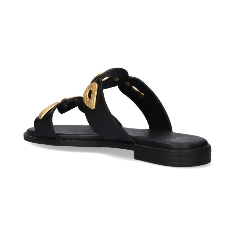 SANDALIA DOS BANDAS BLACK