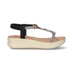 SANDALIA STRASS BLACK