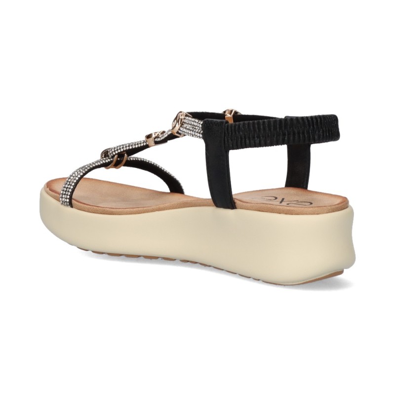 SANDALIA STRASS BLACK