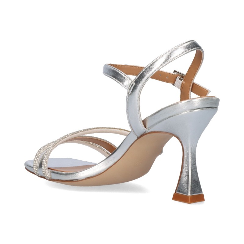 SANDALIA STRASS SILVER
