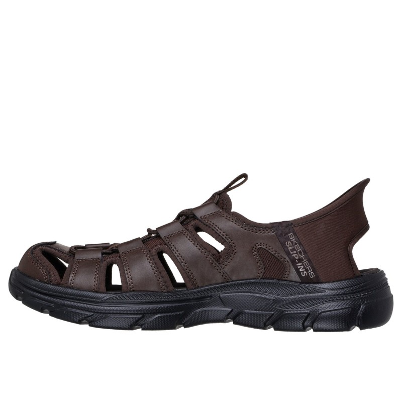 SANDALIA CERRADA CHOCOLATE