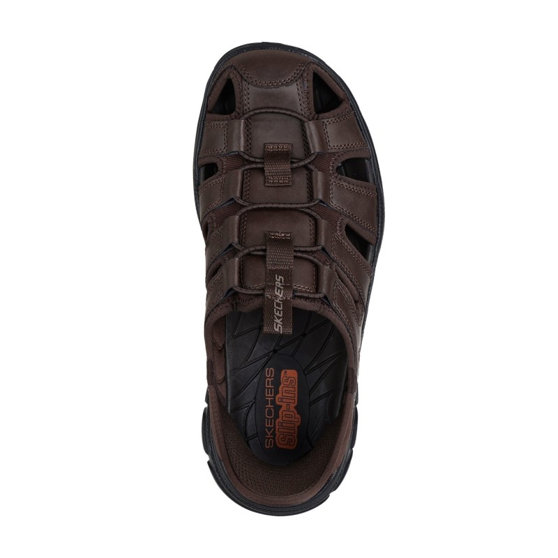 SANDALIA CERRADA CHOCOLATE