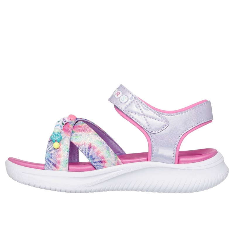 SANDALIA CRUZADA MULTICOLOR