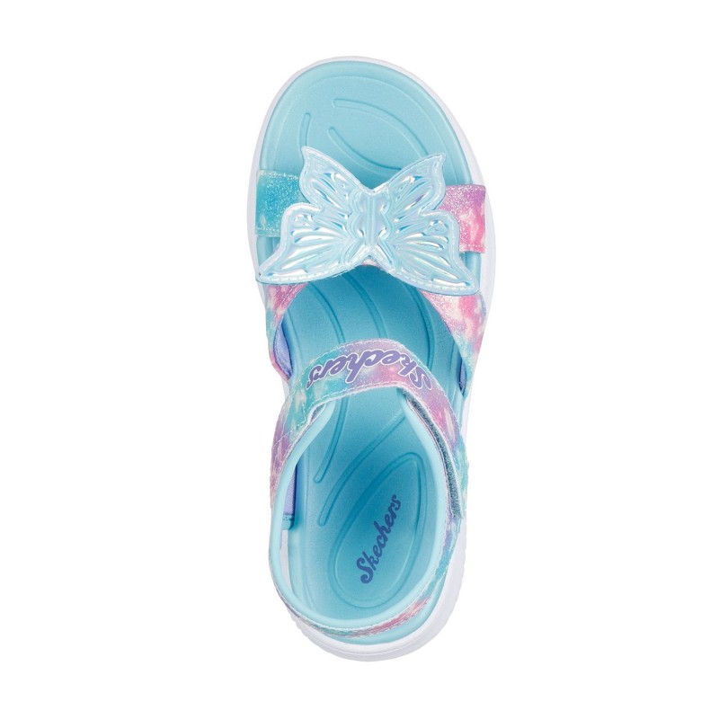 SANDALIA MARIPOSA LUCES AQUA/MULTI