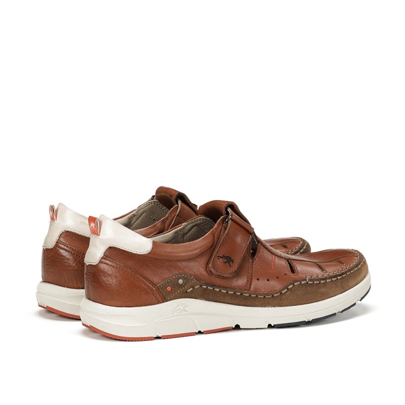 SANDALIA CERRADA CUERO+ COM.2