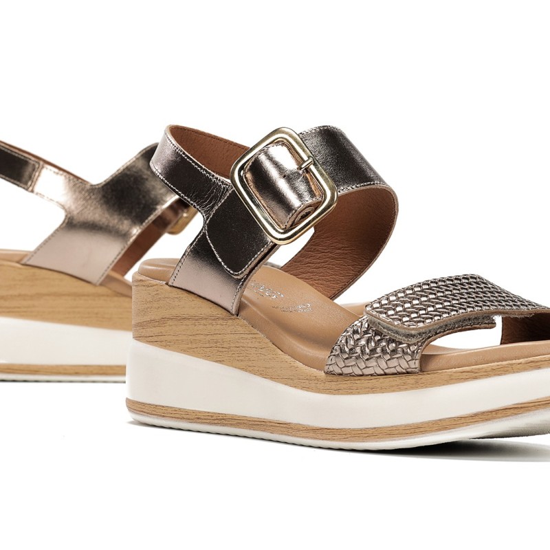 SANDALIA HEBILLA GALVANO