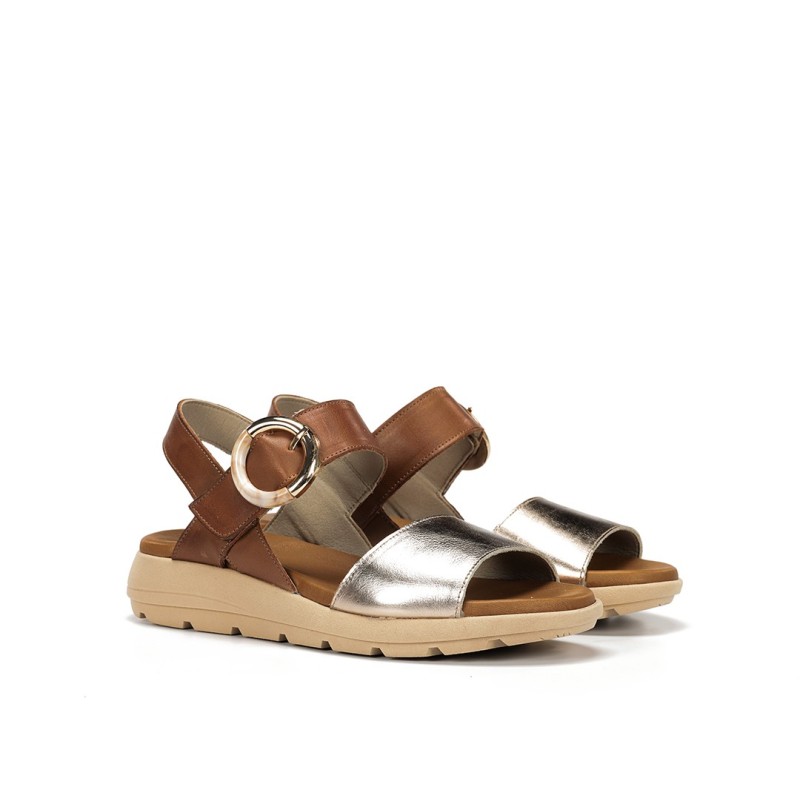 SANDALIA  HEBILLA CUERO