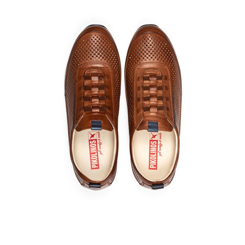 BLUCHER PICADO CUERO