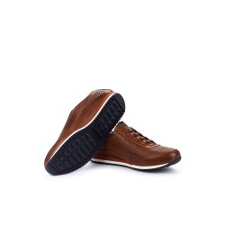 BLUCHER PICADO CUERO