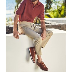 BLUCHER PICADO CUERO