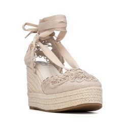 VALENCIANA CINTAS MACRAME BEIGE