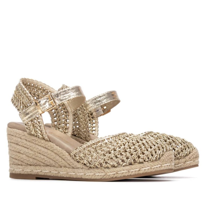 VALENCIANA CORREA TRENZADA ORO