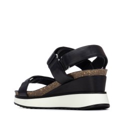 SANDALIA VELCROS NEGRO